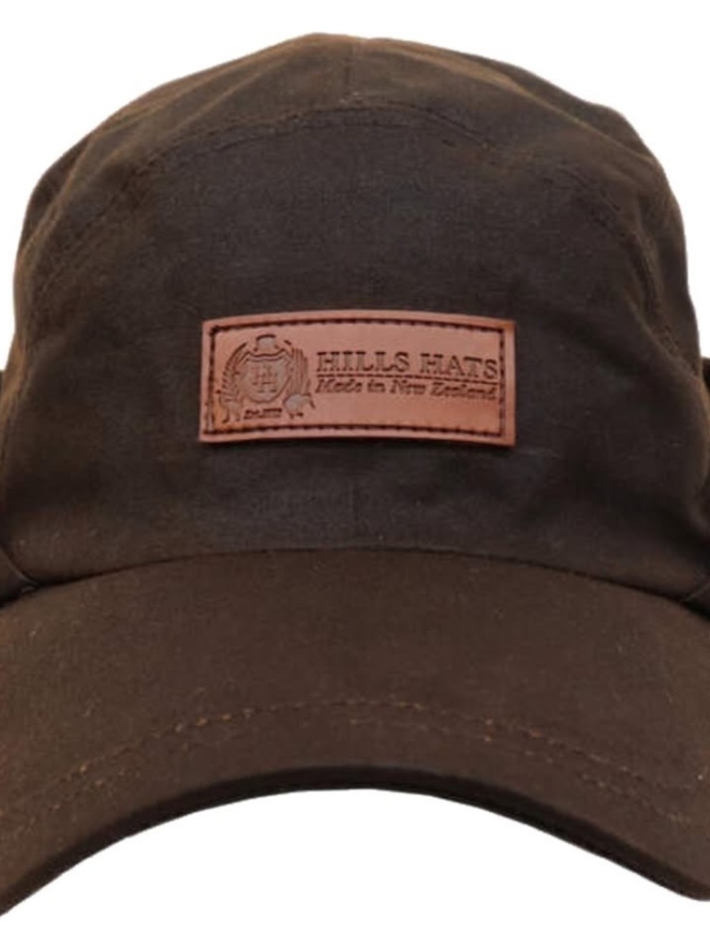 Hills Hats / The Game Oilskin Flap Cap / NWT / Made in New Zealand